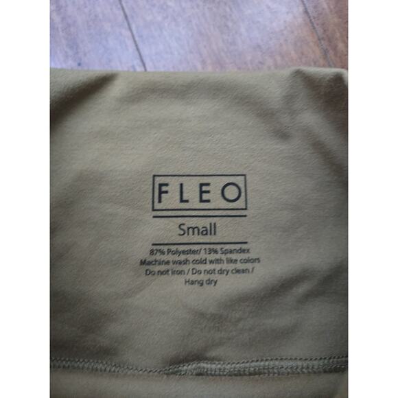 Fleo Leggings Sz S Brown - Picture 2 of 3